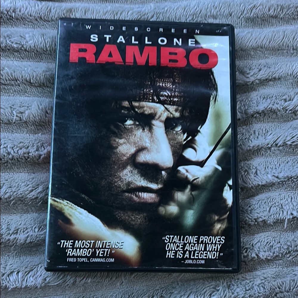 Rambo Widescreen DVD
